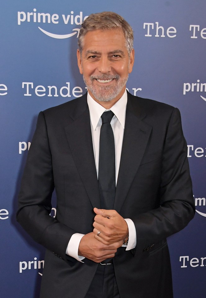 George Clooney at a photocall for "The Tender Bar".
