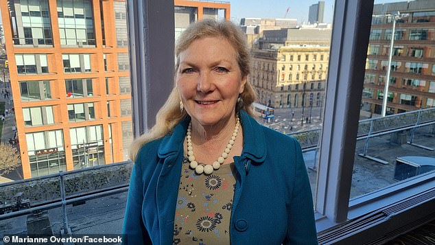 Marianne Overton (pictured) told MailOnline it was 'disappointing' to hear Dame Andrea's 'personal attacks'