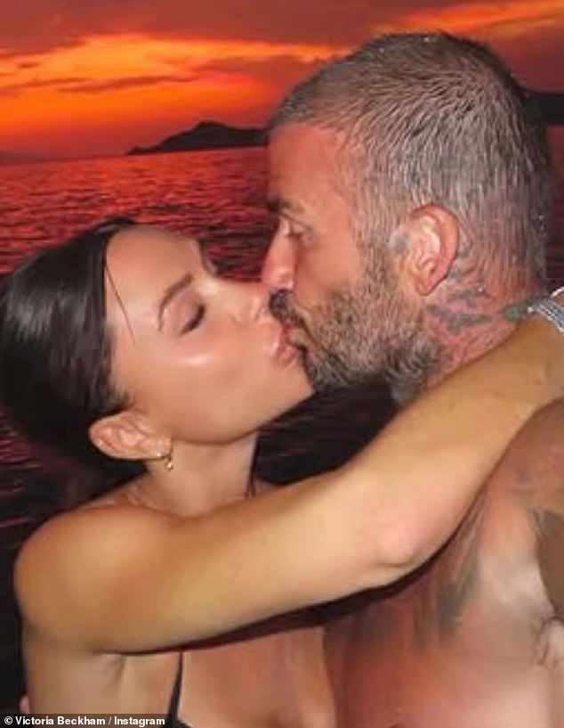 David is 50! Victoria said husband 'completes her and is everything she could have dreamed of and more' as she wished him a happy birthday with tribute video on Instagram on Friday