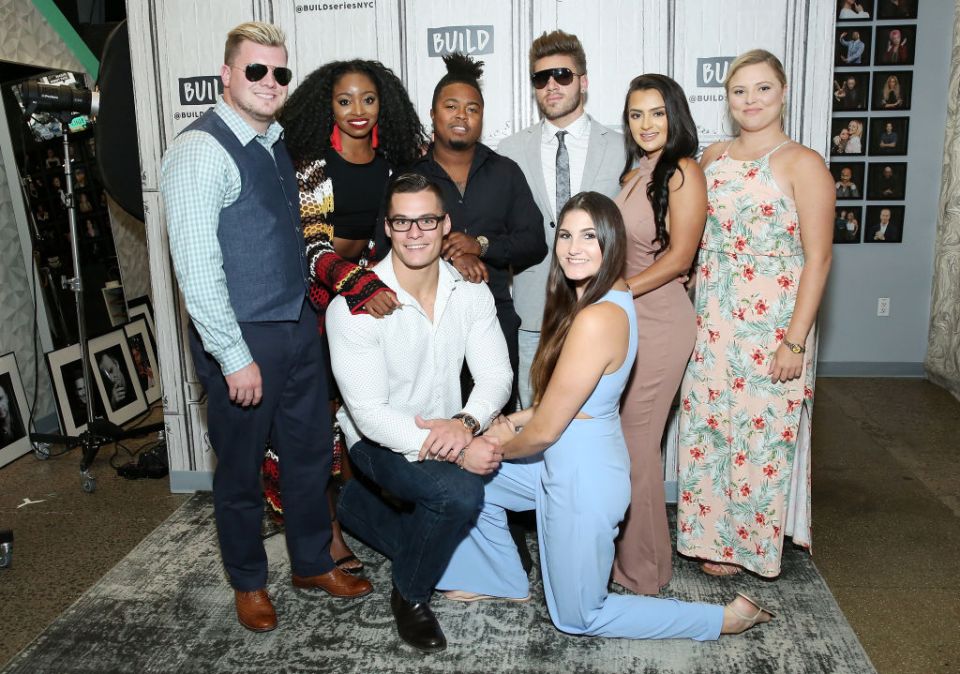 Cast of MTV Floribama Shore at Build Series.