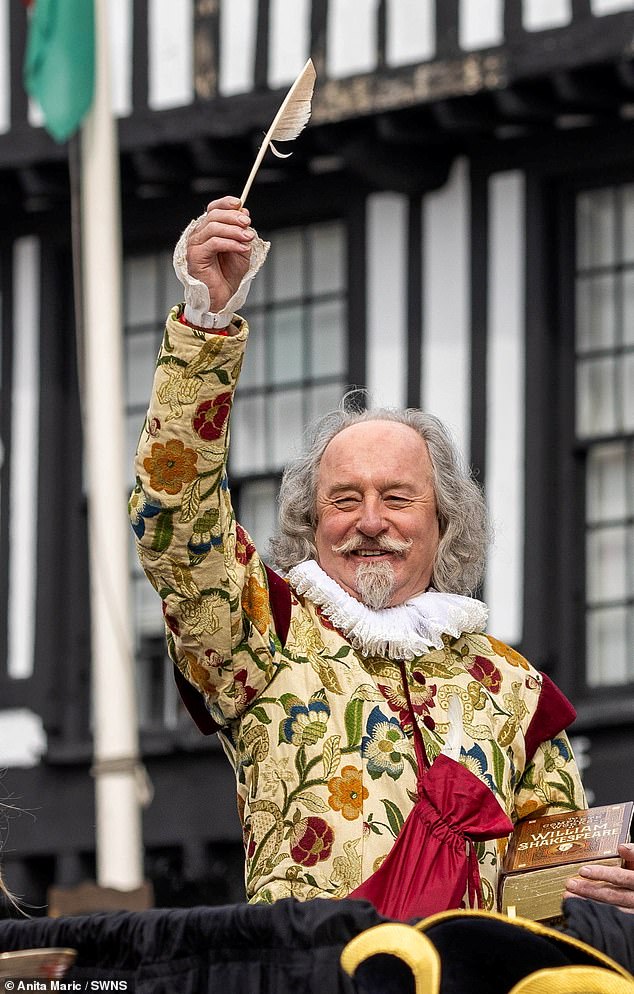 Before taking part in the town's annual Shakespeare birthday parade last month, he bowed out after Stratford-upon-Avon Town Council received a complaint