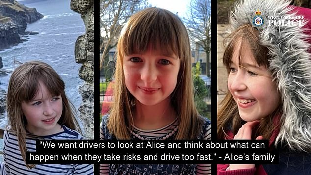 As the lights changed and other cars slowed down, Hussain accelerated by 20mph above the speed limit in a last-second attempt to run the red light