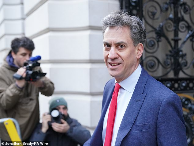 The Prime Minister was even urged to rethink net zero by figures within his own party earlier this week after Sir Tony Blair attacked his green agenda - this raised questions over Ed Miliband's survival in Cabinet