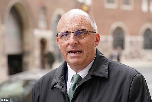 Paul Whiteman, general secretary of the NAHT union (pictured), said: 'Too many schools have children who should be getting specialist support. 'School leaders are frustrated that they can't fully meet the needs of the pupils in their care, and we know many parents are frustrated too'