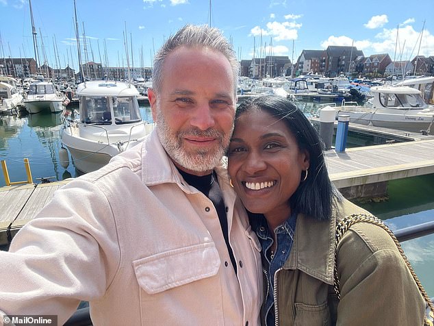 My Mum, Your Dad star Danny said: ¿We¿re just a normal couple and we¿ll bicker and fight. When we¿re together we very rarely have a cross word'