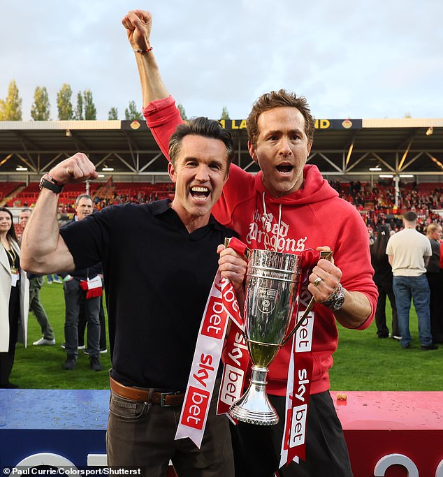 Hollywood stars Ryan Reynolds and Rob McElhenney have attached themselves to Wrexham and funded it through digital streams to generate huge marketing revenues