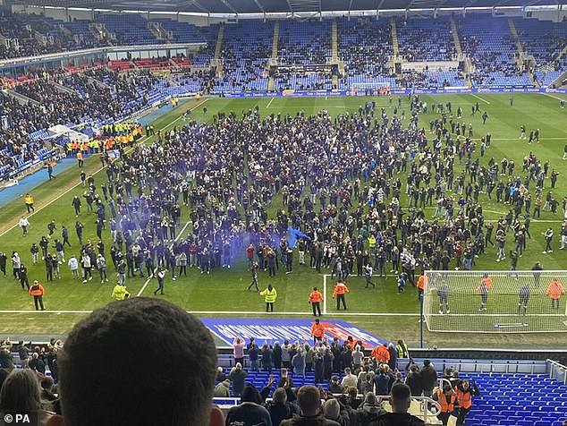 Reading's plight was brought to national attention when fans forced the abandonment of a match against Port Vale on January 13, 2024. Supporters rushed on in the 16th minute, signifying the number of points that had then been deducted from Reading under Dai Yongge at the time. Since then, the EFL has deducted a further two points
