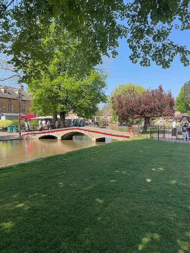 Bourton-on-the-Water is one of the most attractive villages in Britain which styles itself 'the Venice of the Cotswolds'