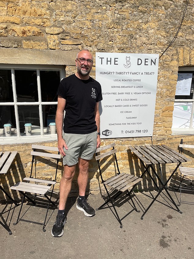 James Walker, 40, said that when he picked his daughter up from school, she always made him drive to the other end of town in order to see the geese