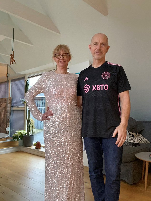 Peter Mads Olsen (right) is a secondary school sports teacher and chairman of Volleyball Denmark