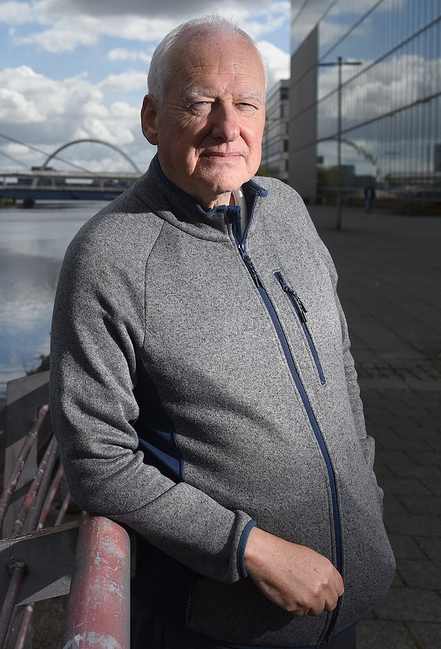 While speaking to MailOnline, former undercover policeman Simon McLean, 66, (pictured) dissected layer by layer how Scotland's criminal underworld is structured