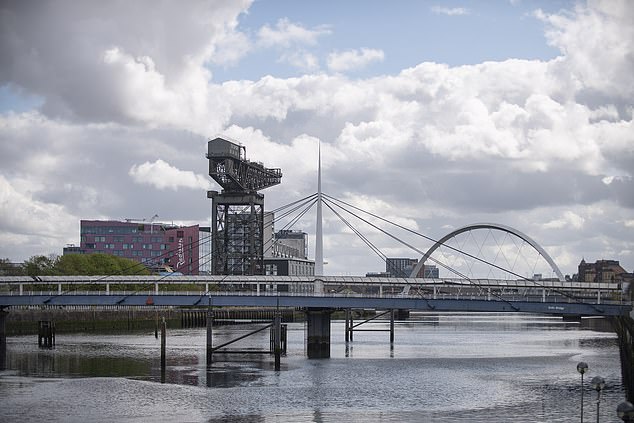 Glasgow (pictured) and Edinburgh could erupt into a wider gang war if the two main clans in Scotland are killed off, a former detective warned