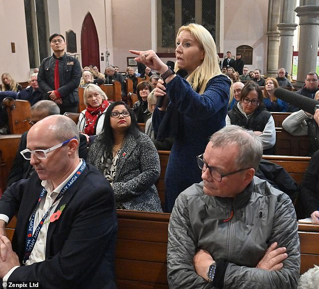 Earlier in the year, local Conservative councillors held a meeting in a church hall so locals could air their concerns