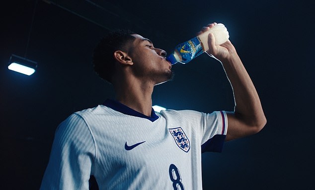 Jude Bellingham has launched a new Lucozade flavour of Ice Kick, which features his name on the bottle