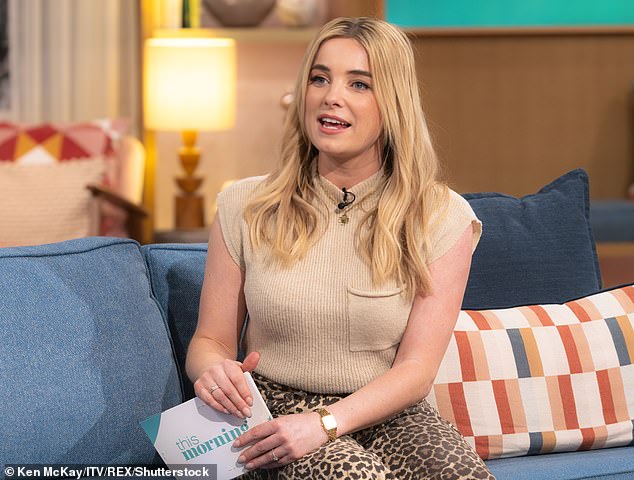 The presenter added: 'It's the fear that you're going to be immediately judged or dropped or they'll go "Oh why you didn't tell us because that is really inconvenient for us now"