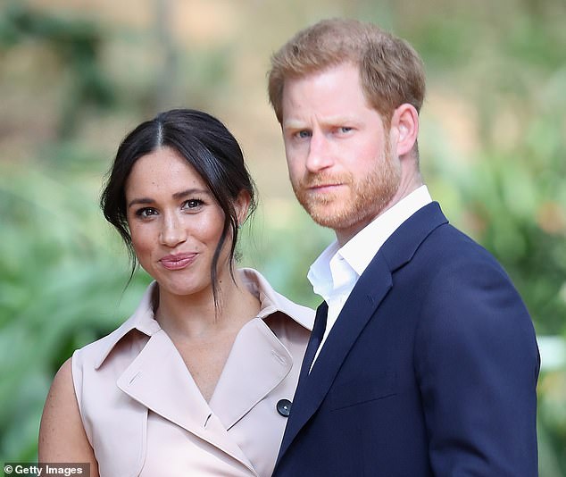 Pictured: Prince Harry and Meghan attending an event on October 2, 2019