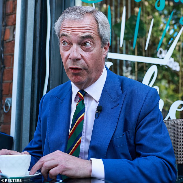 Last month, Nigel Farage announced all 70 Conservative seats in Lincolnshire were being contested by candidates from Reform UK in the upcoming county council elections and dubbed the current council as 'broken'