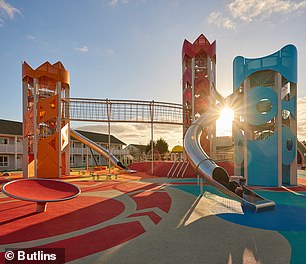 The sparkling new Sky Park at Butlins in Skegness was one of the improvements made with the investment