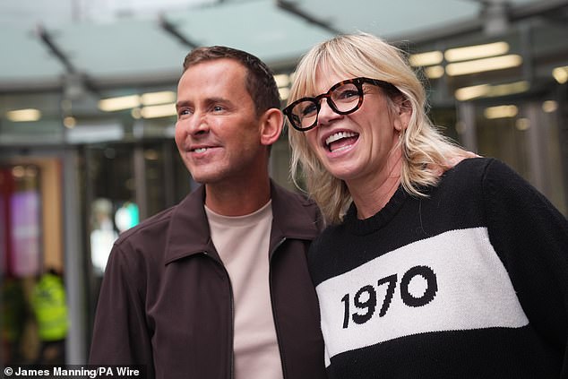After six years at the helm, Zoe handed her BBC Radio 2 breakfast show over to Scott Mills (seen together) after stepping down to 'focus on family' just months after her mother Julia's death in April