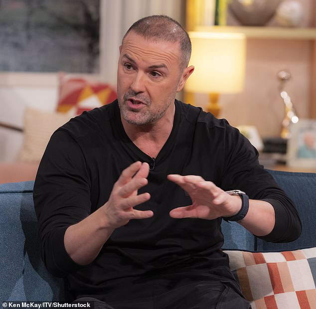 The show would have been a difficult watch for Paddy - partly because Christine would be seen dating other people