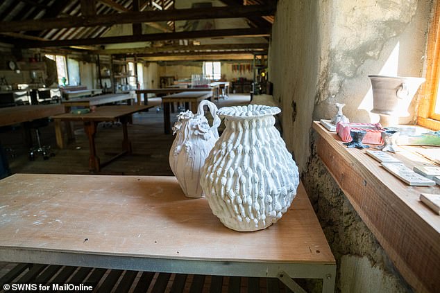 He hopes that the pottery stays will be lucrative when they are launched