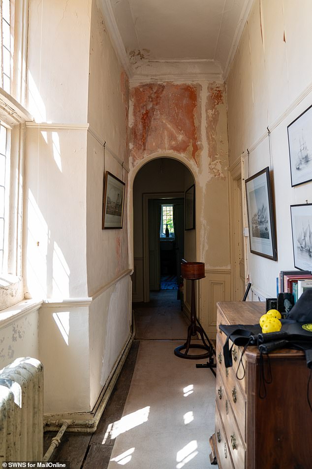 Many of the walls are battered and bruised but still perfectly serviceable