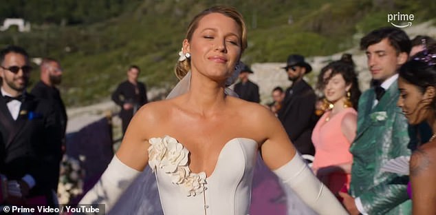 Another Simple Favor finds Lively's Emily getting ready to walk down the aisle in Capri, Italy , and Kendrick's Stephanie has agreed to be her maid of honor