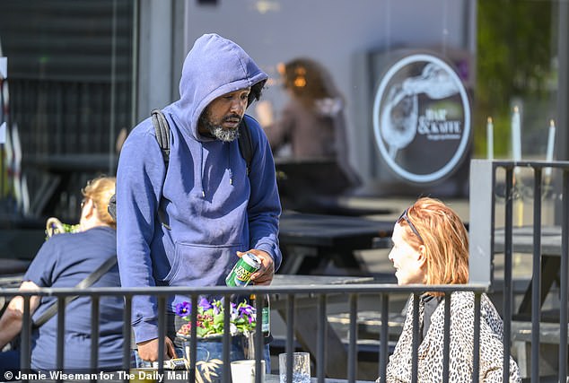 A man who collects bottles from the bins to recycle for cash speaks to the Mail's Sue Reid