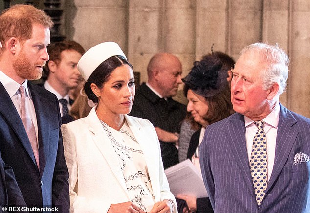 According to the survey, by Find Out Now, 64 per cent of voters back Charles, while just 36 per cent support his son. It also shows that the public would like to see Harry and Meghan stripped of their HRH title