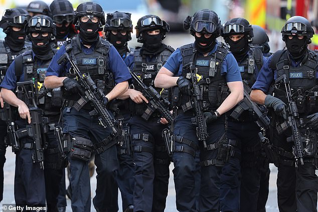 Five men have been arrested on suspicion of preparing a terrorist attack as part of a crack-down operation across the UK