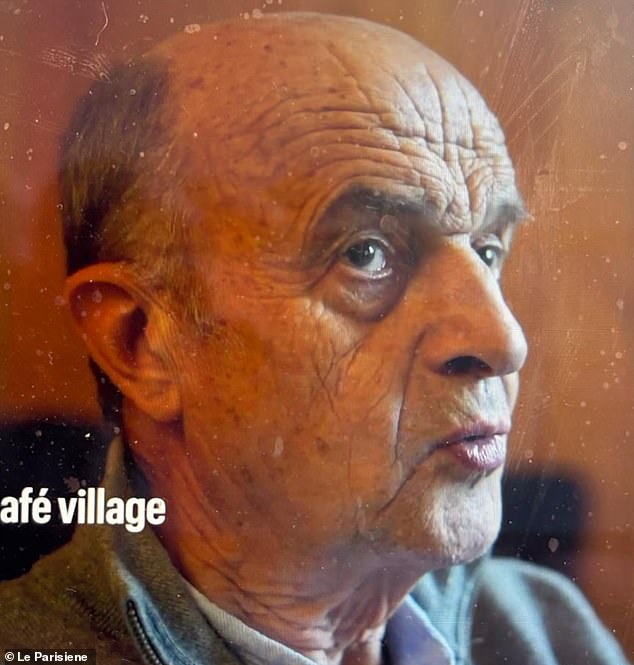 Mr Guerrier (pictured), 74, found Ms Carter as she lay dying in a pool of blood on Tuesday near her holiday home in the idyllic village of Tremolat in Dordogne