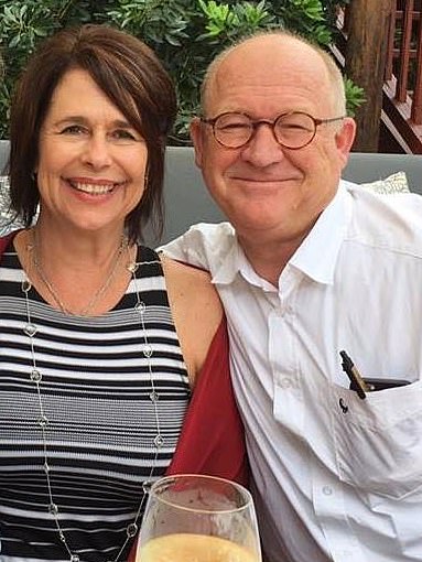 Her husband Alan Carter, a former London Stock Exchange worker who has remained at the family home in South Africa, claimed the pair were just friends