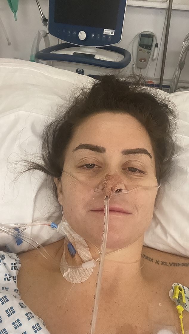 Despite further visits to hospital, biopsies, two ultrasound scans and more blood tests, nothing worrying was detected. But Louisa was in constant pain