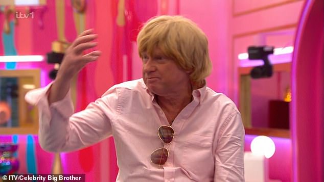 Danny also made an unlikely friend in former Conservative MP Michael Fabricant. 'If you'd have told me three weeks ago I'd have an ex-Tory MP in my phone...' Danny laughed