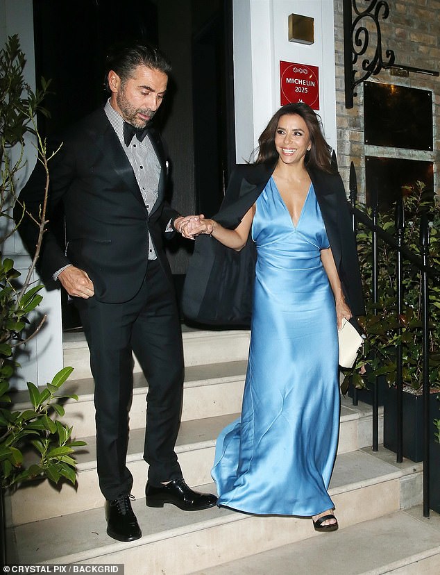 Eva Longoria and her husband Jose Baston left the bash together