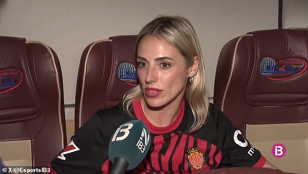 Cristina Palavra, wife of Mallorca midfielder Dani Rodriguez, denounced the harassment she and others suffered in Saudi Arabia during January's Super Cup final against Real Madrid
