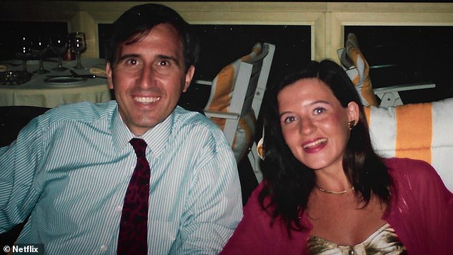 She was previously married to Juan Antonio Alvarez Litben, (left) a businessman who died under strange circumstances back in 1996
