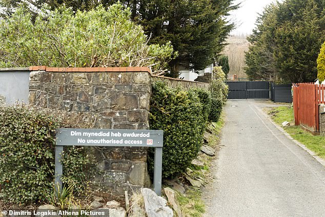 MailOnline visited the house to get Mr and Mrs Drew's reaction to the council order but there was no reply