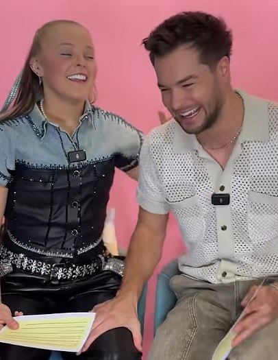 Meanwhile, Chris and JoJo have been using a secret code to say 'I love you' following their exit from the Celebrity Big Brother house, fans have claimed
