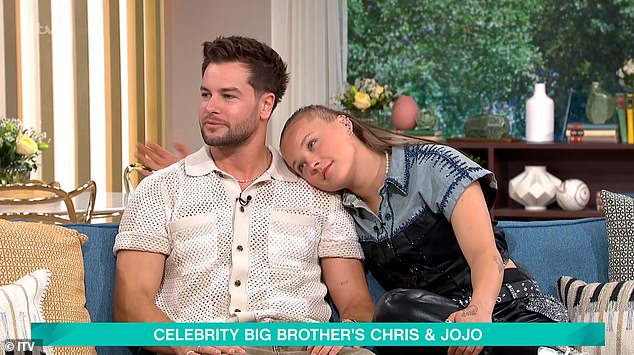 The pair then spent last weekend together playing tennis, followed by an appearance on Monday's This Morning [pictured], where they referred to each other as 'soulmates'