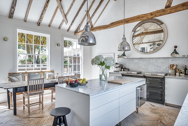Inside the stunning property where he and his new model girlfriend Sarah Louise Wiffen spent time together