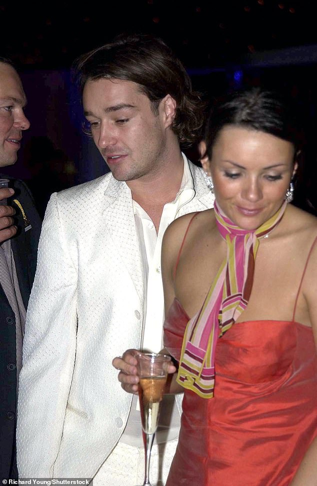 Martine McCutcheon, with whom he had a brief affair, said he was 'cheap and disgusting' (pictured together in 2002)
