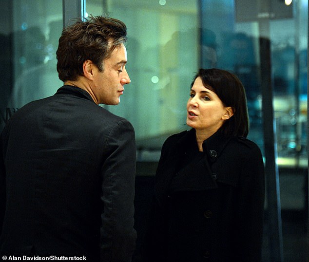 Following his split from Kylie, James moved on with another high profile name - Sadie Frost