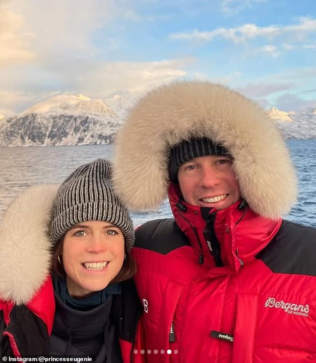 The remarkably candid post included sweet selfies from their adventures together