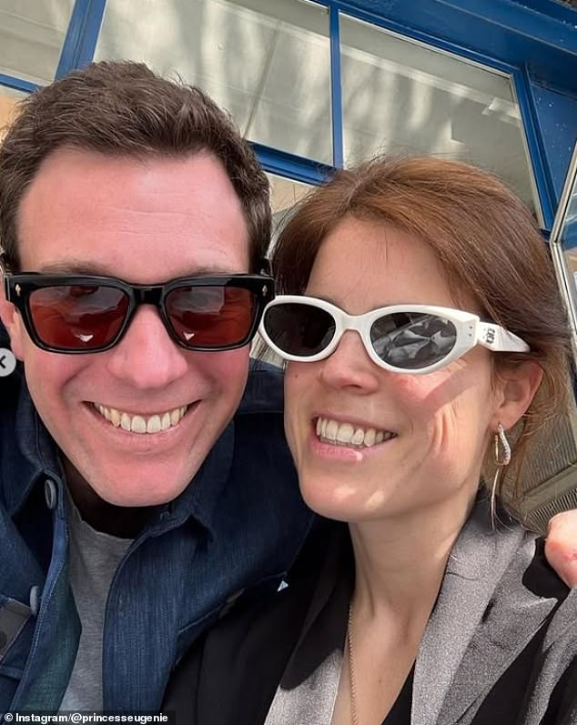 The couple beamed as they shared a loved up selfie in the sun to mark Jack's 39th birthday