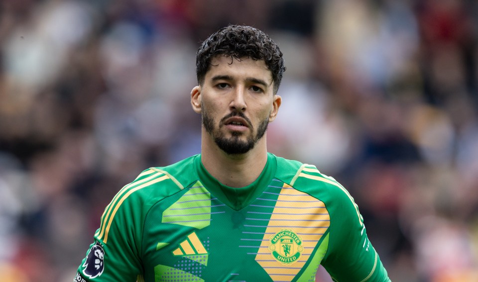 Altay Bayindir of Manchester United.