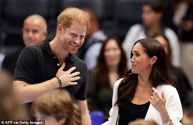 The Duke and Duchess of Sussex are seen here attending an Invictus Games event in Dusseldorf, Germany, in September of 2023