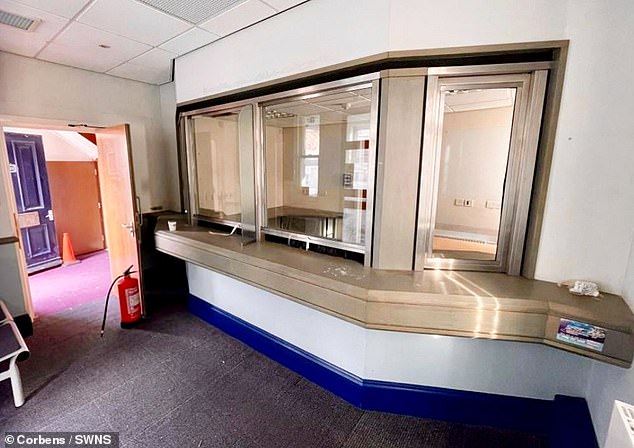It still has its original front desk and charge rooms as well as a series of cells with wooden beds