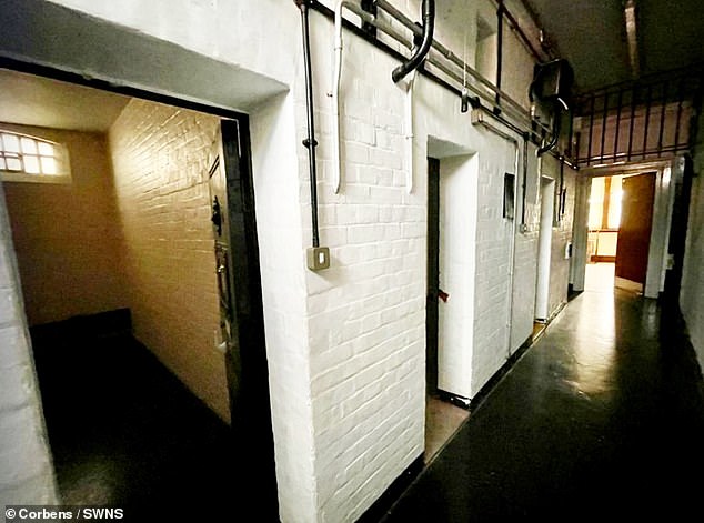 The cells are also still in their normal design and feature as part of the site