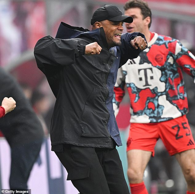 Vincent Kompany has put Bayern back on their perch in Germany after moving from Germany